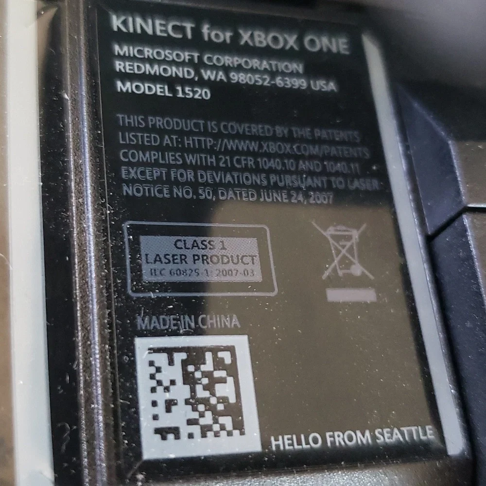 Original Microsoft Xbox One Kinect Sensor Camera Bar - Model 1520